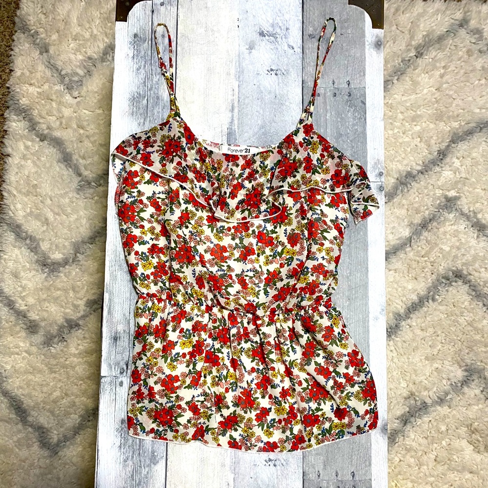 Flower summer top